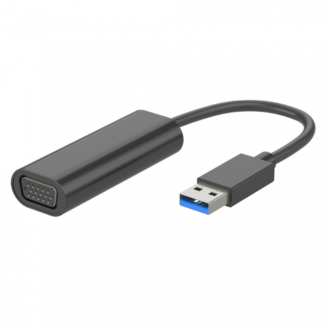 U3-A8621 Mini USB 3.0 to VGA Adapter 1