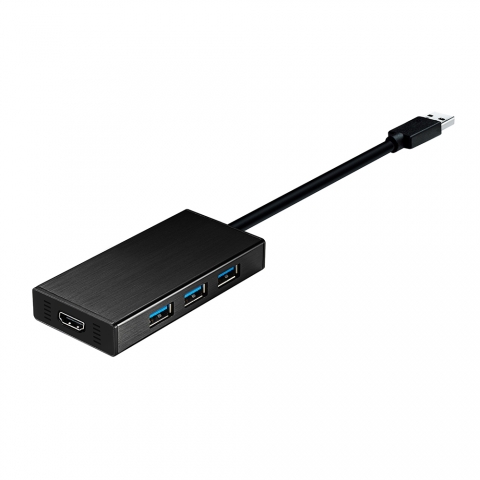 U3-H8645 USB 3.0 HDMI & 3-Port HUB 3